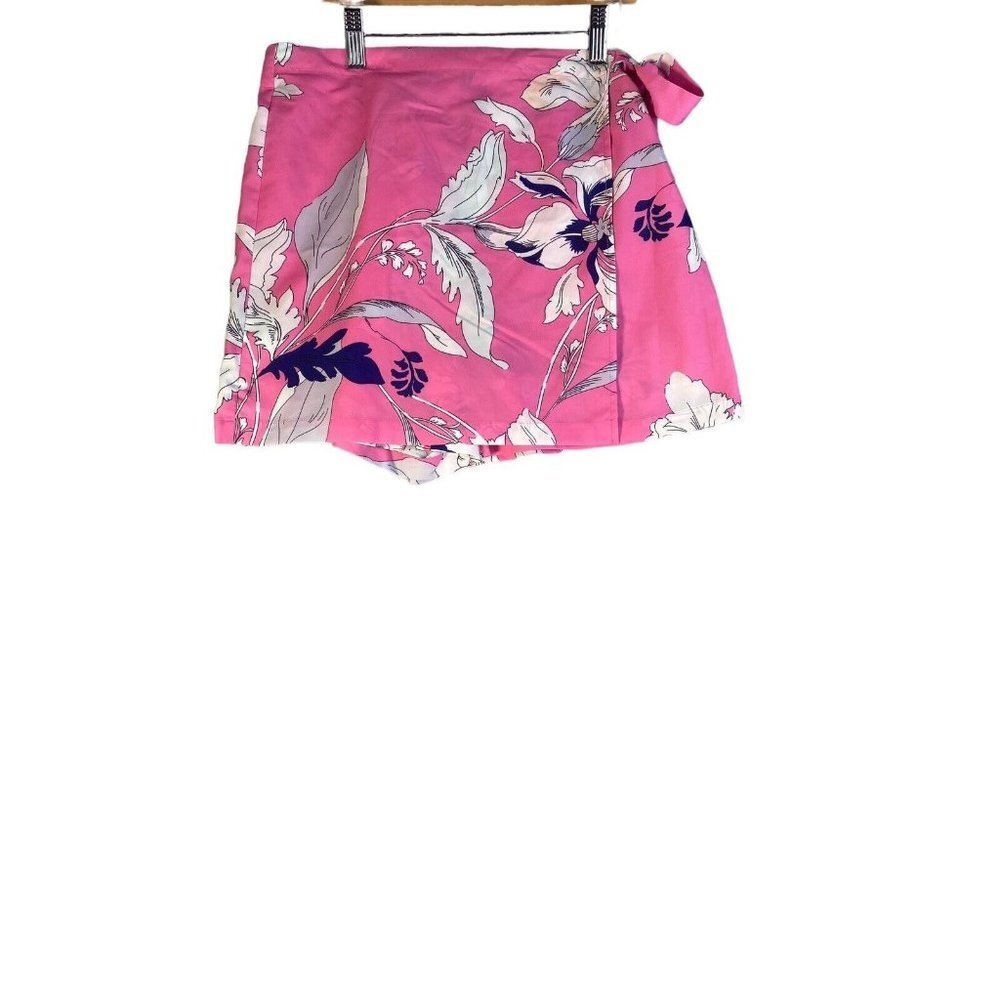 Yumi Kim Womens‎ Pink Floral Skort Multicolor Mini Size Small